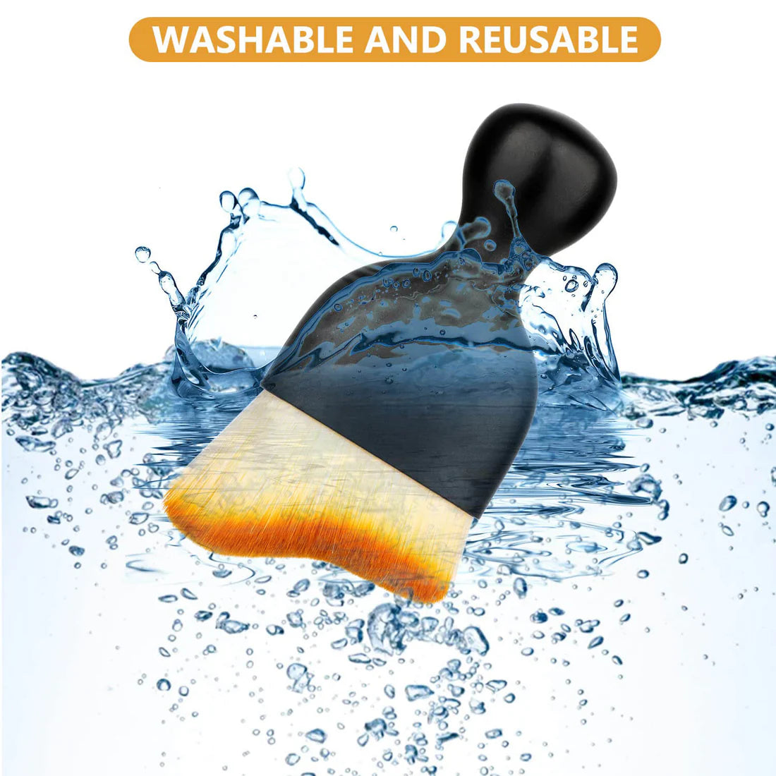 Car Ultra-Soft Detailing Brush With Synthetic Bristles